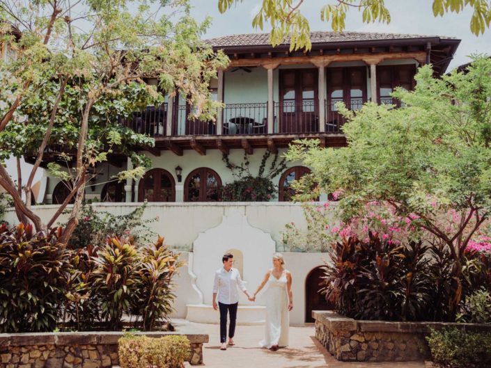 Michelle & Kristy, elopement at Las Catalinas, Guanacaste